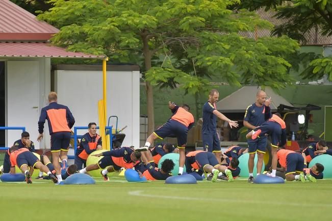 Entrenamiento de la UD Las Palmas, con el nuevo ...