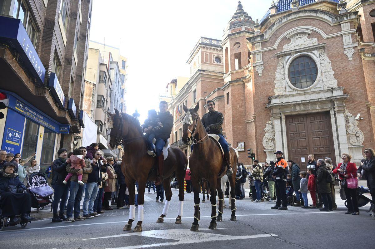 El desfile de Sant Antoni en Castelló el año pasado.