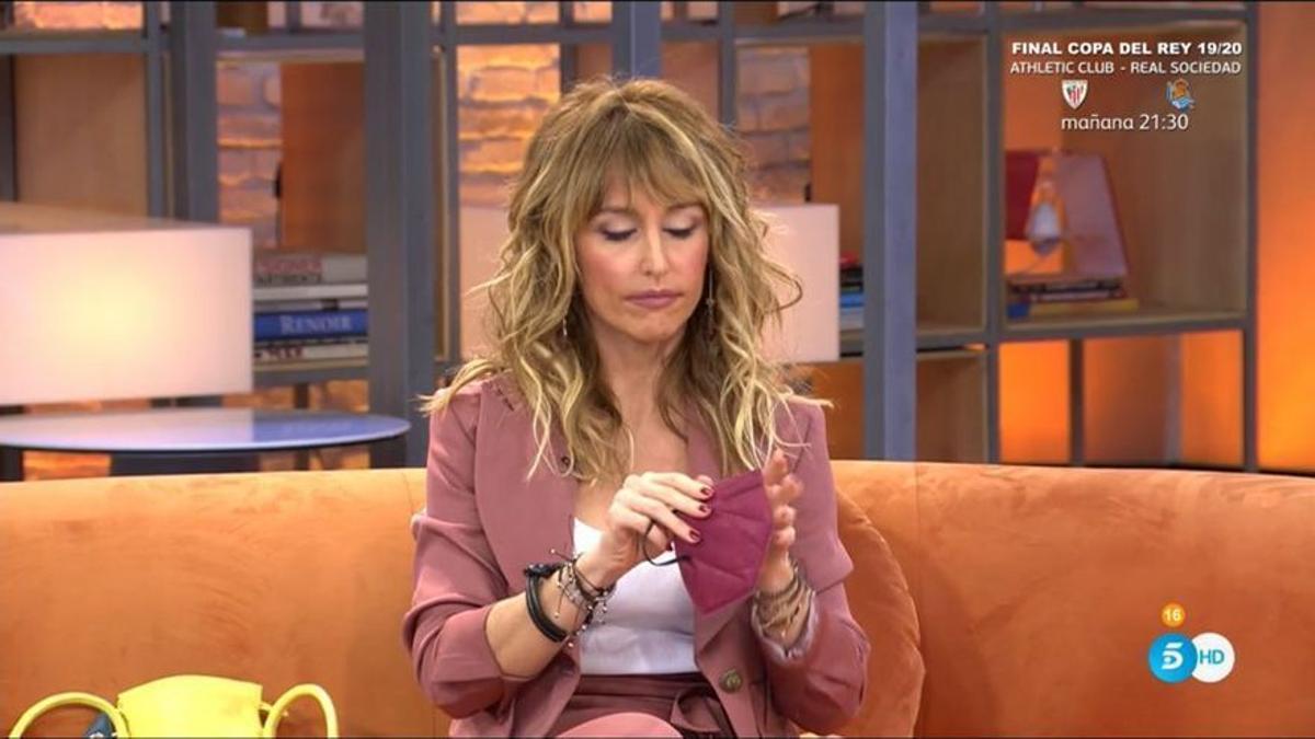 Emma García en el programa 'Viva la vida'.