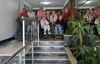 Mayores de Teis, «atrapados» en sus casas al no tener acceso al ascensor