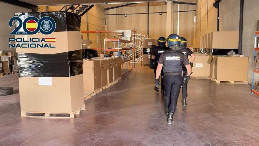 Desmantelada en Fuengirola una gran guardería de marihuana donde se preparaban envíos a Alemania y Grecia