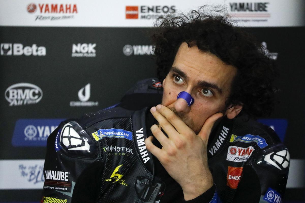 Alex Rins está pasando un momento difícil con Yamaha