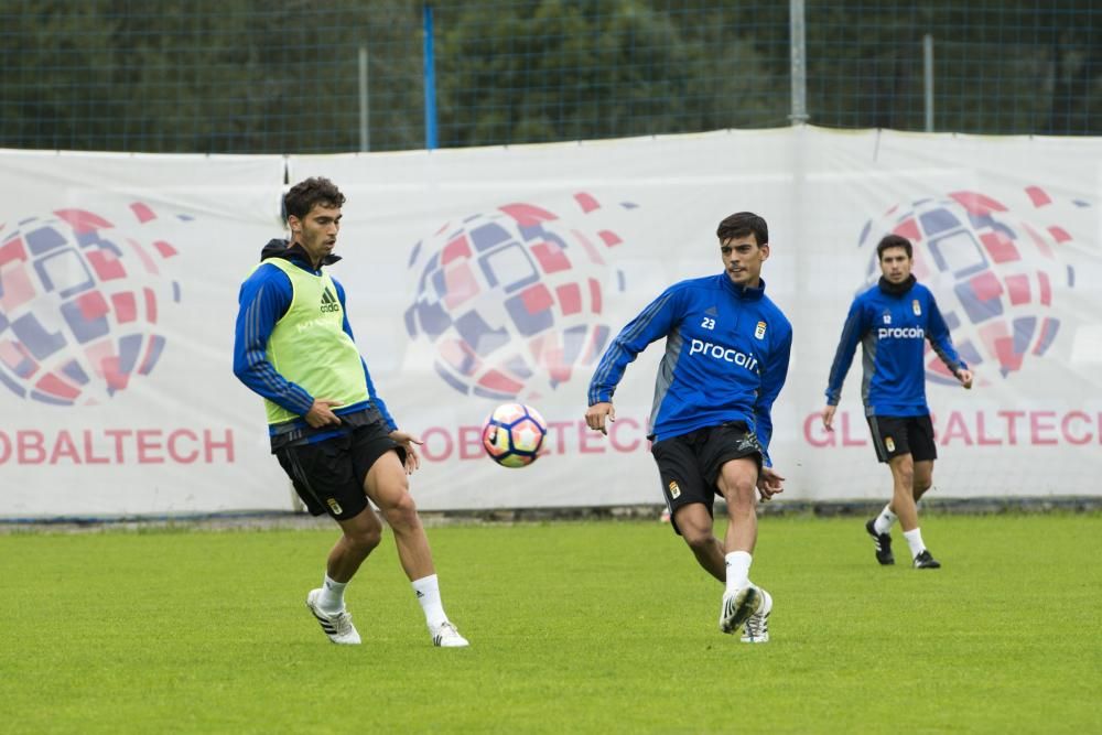 Entrenamiento del Real Oviedo