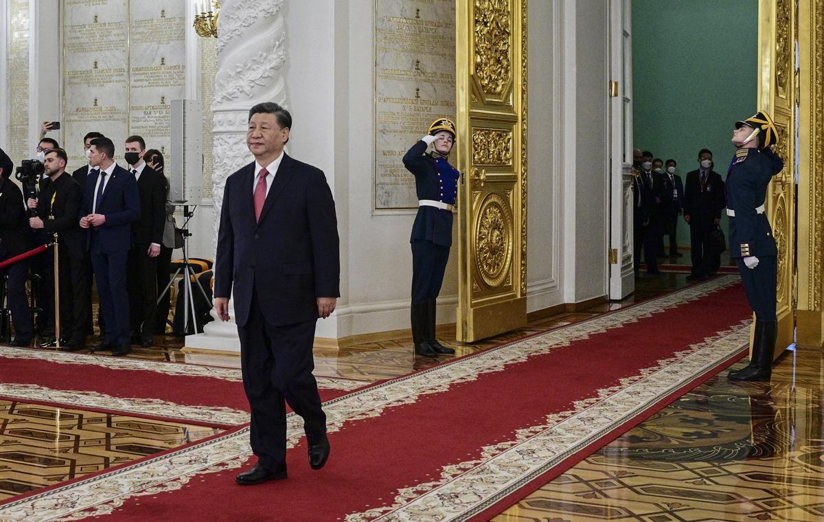 Xi Jinping i Zelenski parlen
