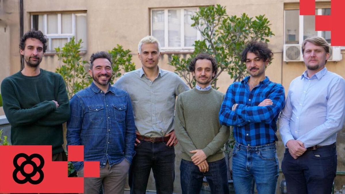 Los fundadores de Pangea, de izquierda a derecha: Xavier Llairó, Nicola Palumbo, Adrià Argemí, Luis Bellafont, Federico Rossi y Rasmus Bergström