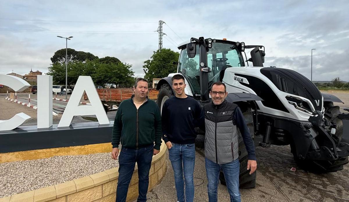 Pablo Miguel fue el ganador del concurso de tractoristas.  | SERVICIO ESPECIAL