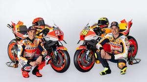 Presentación oficial del equipo Repsol Honda, con Marc Márquez y Joan Mir