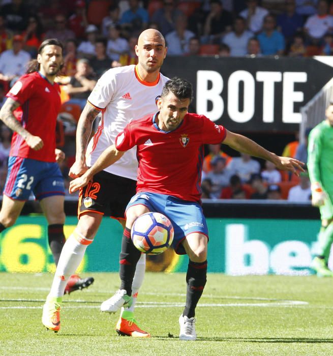 Valencia - Osasuna, en imágenes