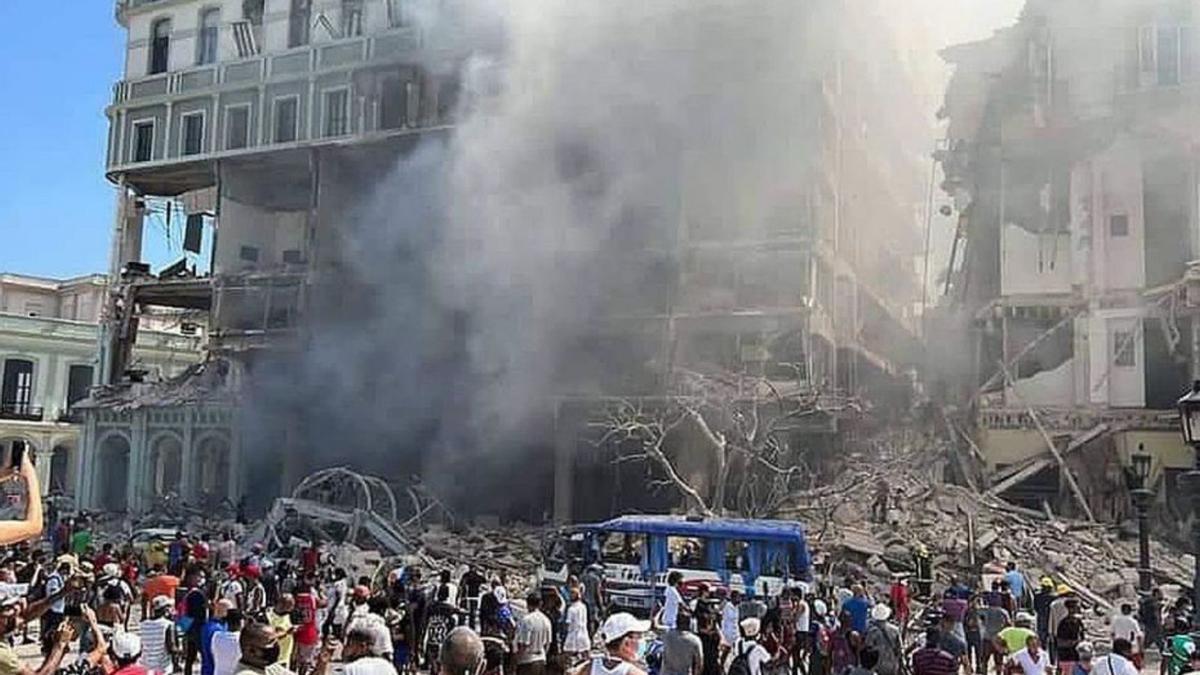 Una vintena de morts en una explosió a l’Havana | PABLO VILLALOBOS