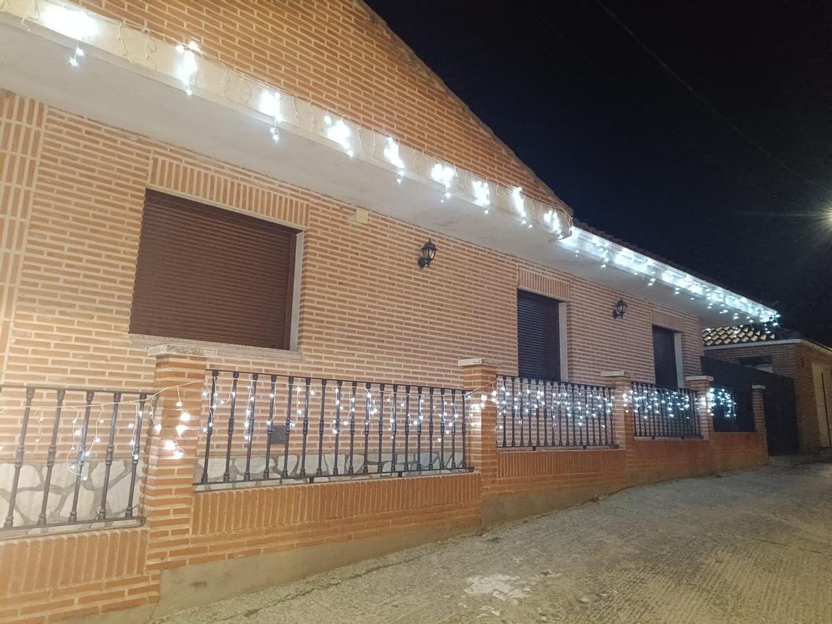 Así luce Morales de Valverde por Navidad