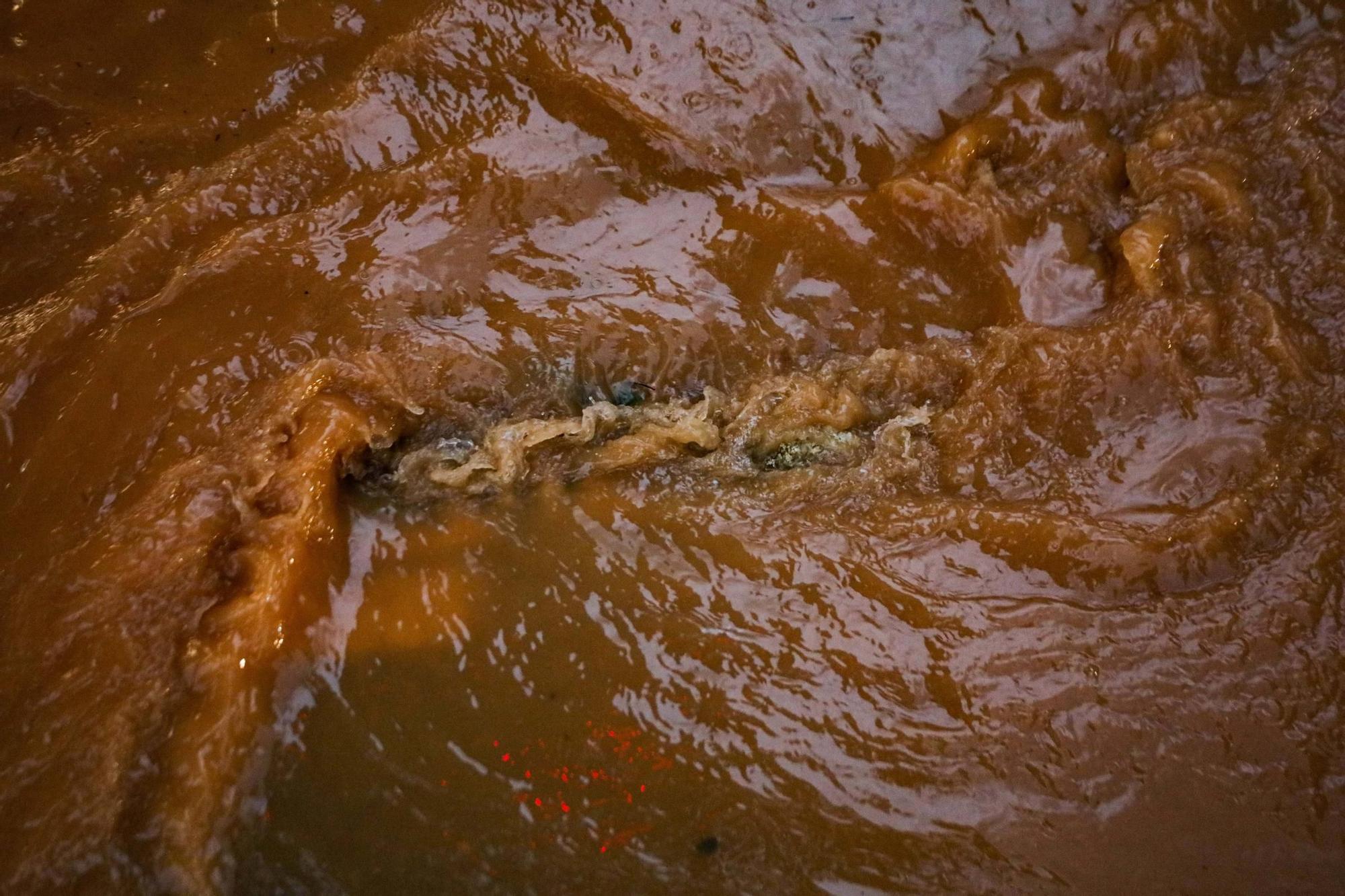 Las imágenes de la dana 'Alice' en la tarde del sábado en Ibiza