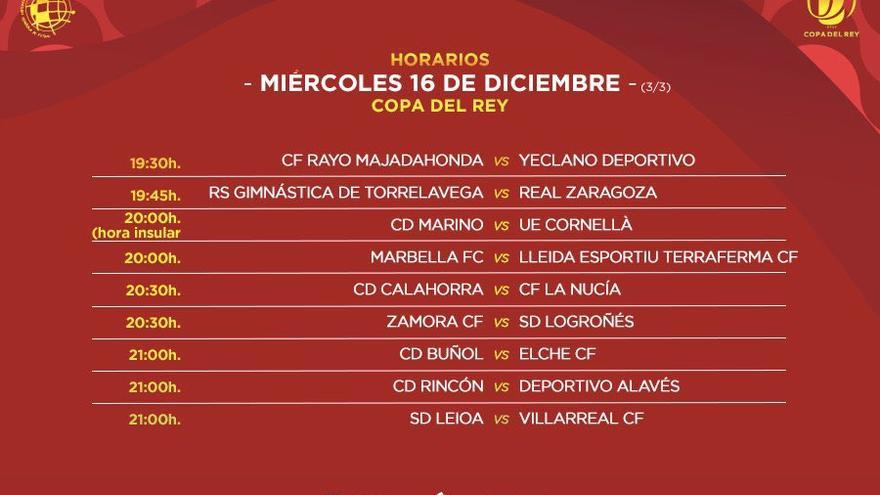 Horarios