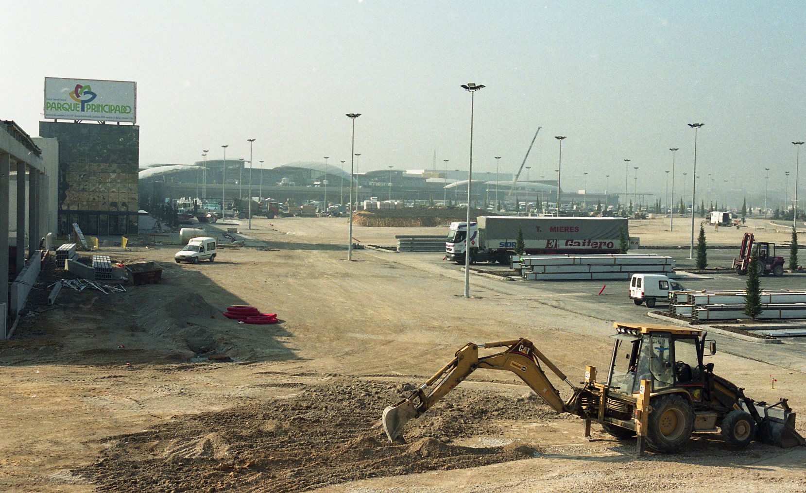 ¿Recuerdas las obras de Parque Principado? Así se construyó el otro gigante de Siero