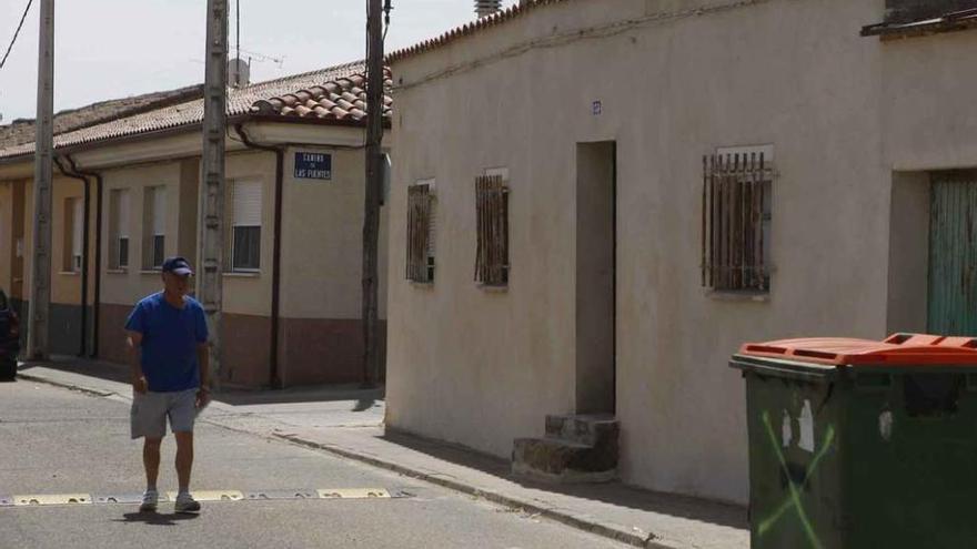 Vivienda de Roales del Pan en la que residía el pastor fallecido.