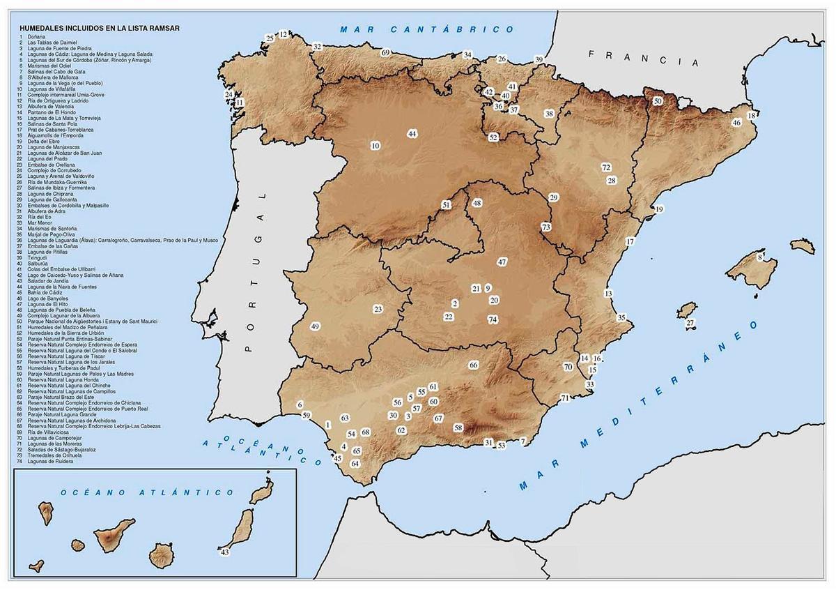 Humedales de España