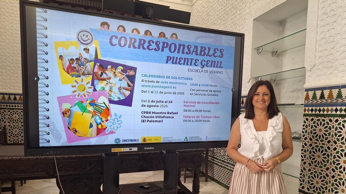 Asunción César, en la presentación de la nueva iniciativa del Plan Corresponsables.