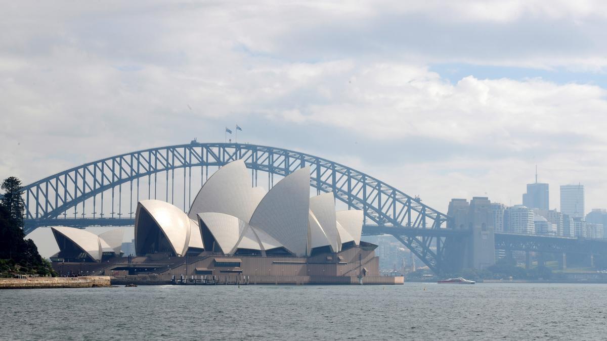 Vista de la bahía de Sidney.