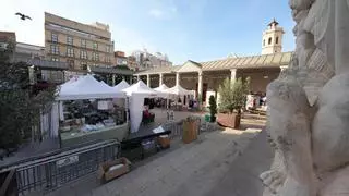 Los vendedores del Mercado Central de Castelló irán a una carpa fija y cubierta por las obras