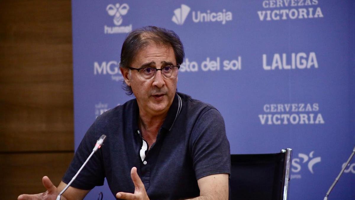Loren Juarros, director deportivo del Málaga CF.