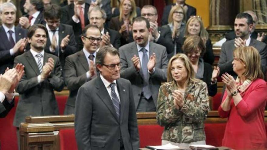 Artur Mas, investido President de la Generalitat de Cataluña