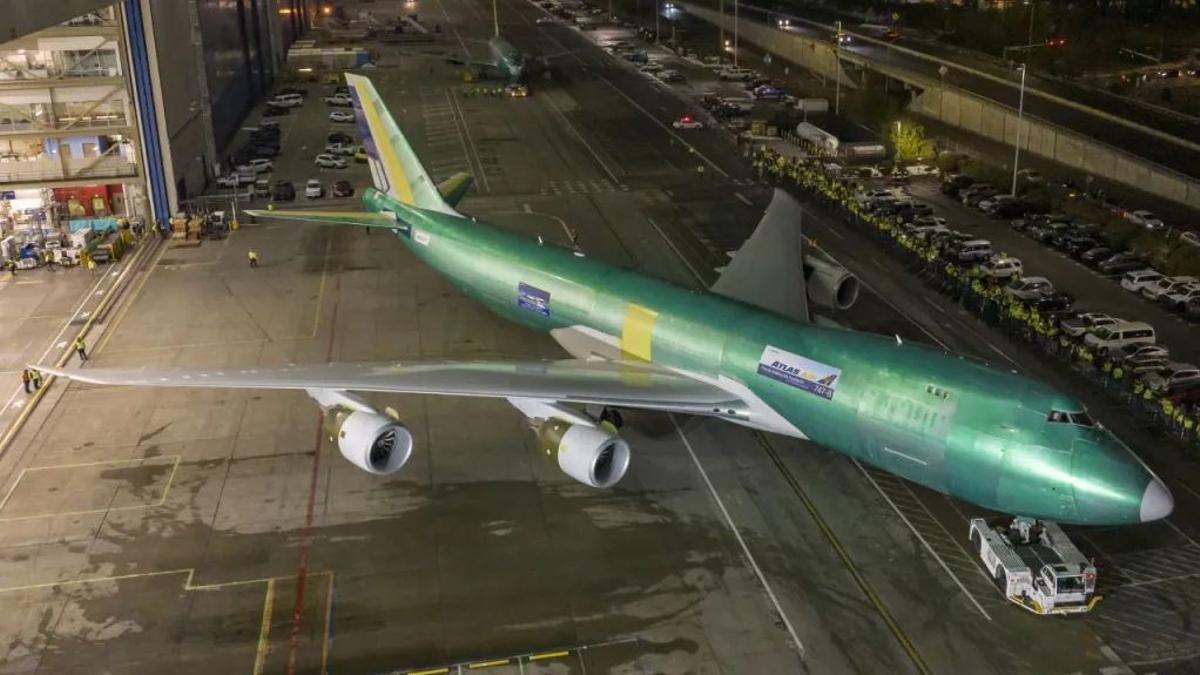 El último Boeing 747 de la historia  