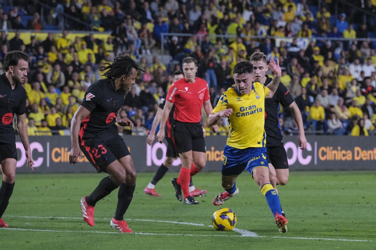 El partido UD Las Palmas-FC Barcelona, en imágenes (0-2)