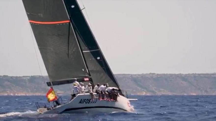 Felipe VI se entrena en el Aifos para las regatas de la Copa del Rey