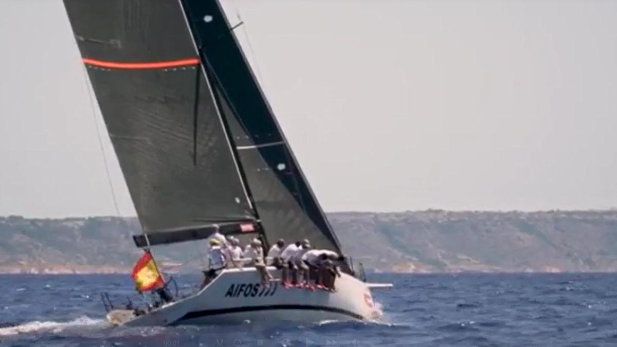 Felipe VI se entrena en el Aifos para las regatas de la Copa del Rey