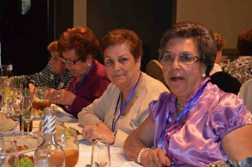 Almuerzo de la asociacion de viudas en Murcia