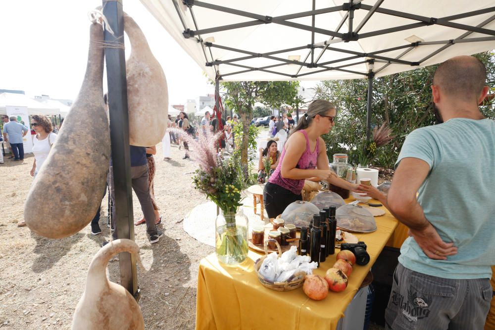 Primera Feria de productos ecológicos de Ibiza.
