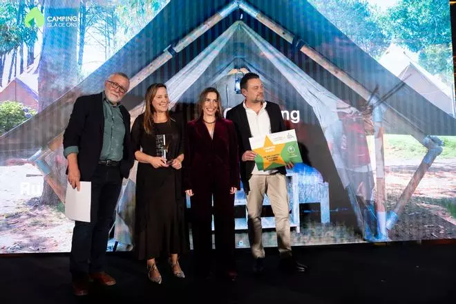Premio para la isla de Ons en la Gala Campings de España