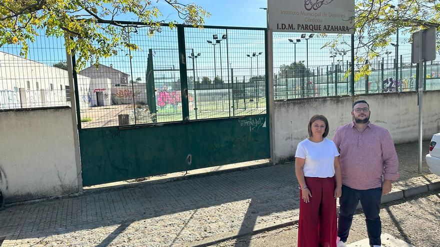 Hacemos Córdoba exige al alcalde la adecuación de las instalaciones deportivas de Parque Azahara