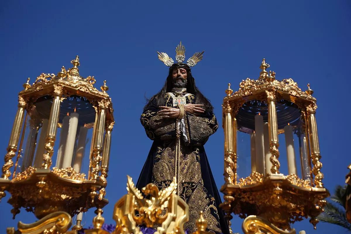 Señor del Rescatado, este Domingo de Ramos, por las calles de Córdoba.