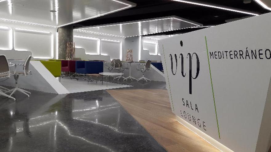 Futuristisch: Die neue VIP-Lounge am Flughafen Mallorca.