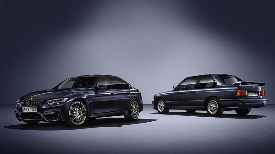 La edición especial del BMW M3 ´30 Years M3´ homenajea con su color de carrocería al tono original de la primera entrega de 1985; su producción está limitada a 500 unidades y llegará en verano