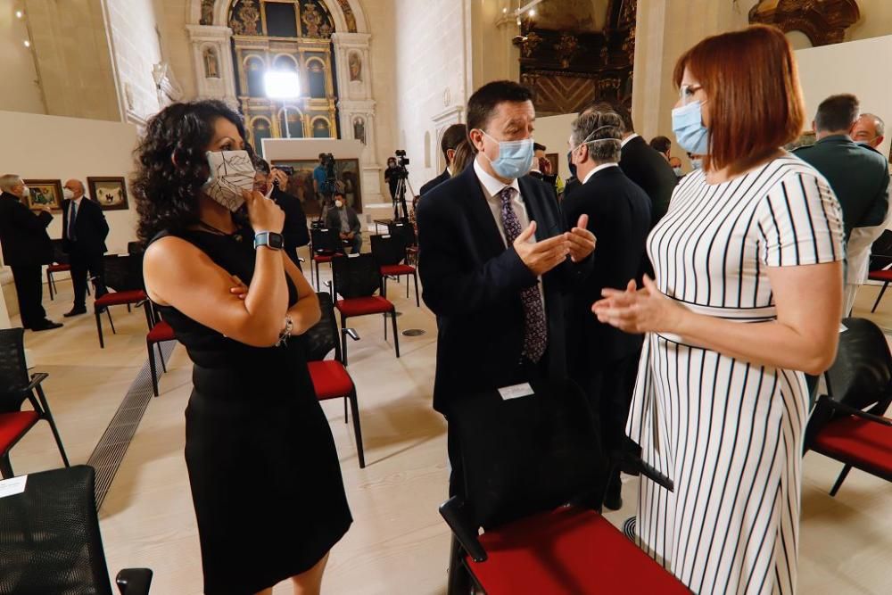 Acto institucional por el Día de la Región de Murcia en la iglesia de San Esteban