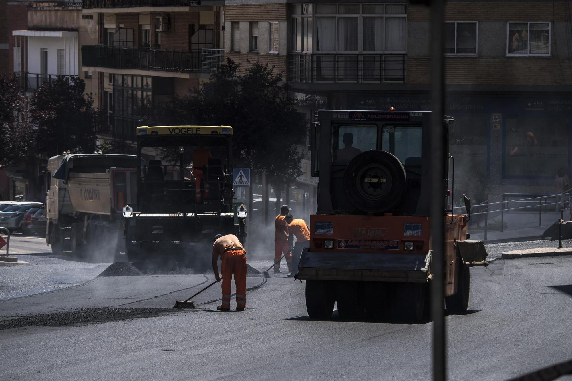 Obras en Ronda del Carmen