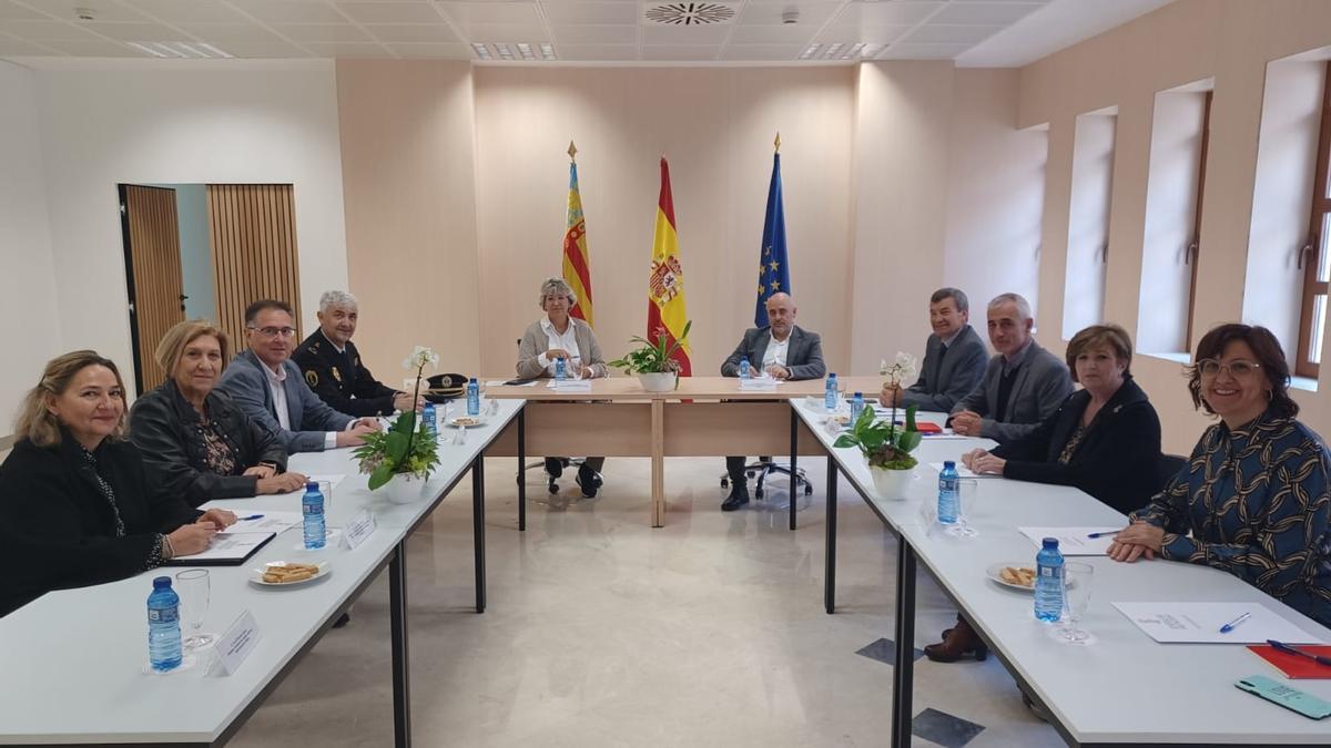 Reunión de directores territoriales en la nueva sede de Presidencia en Alicante