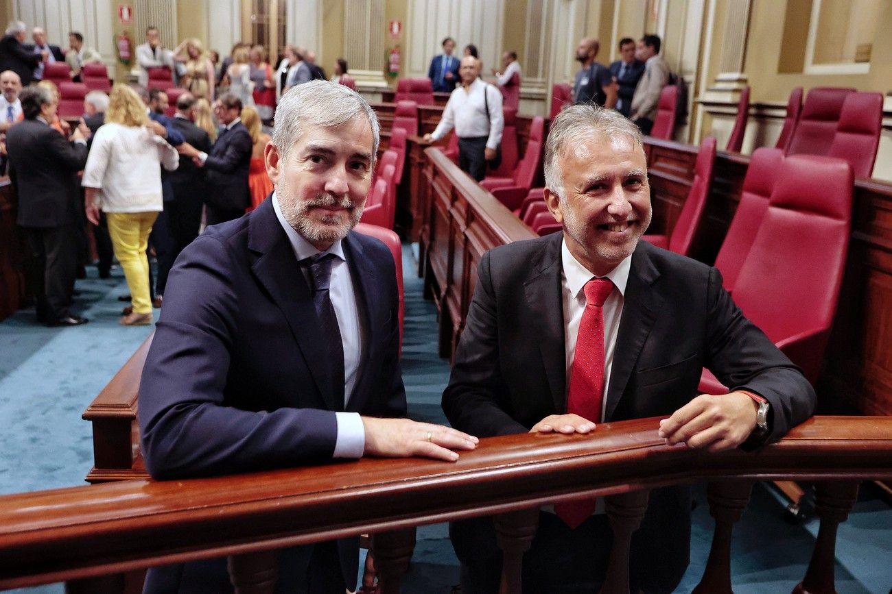 Segunda sesión del debate de investidura en el Parlamento de Canarias