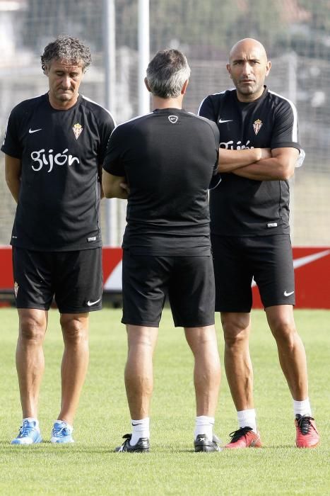 Entrenamiento del Sporting