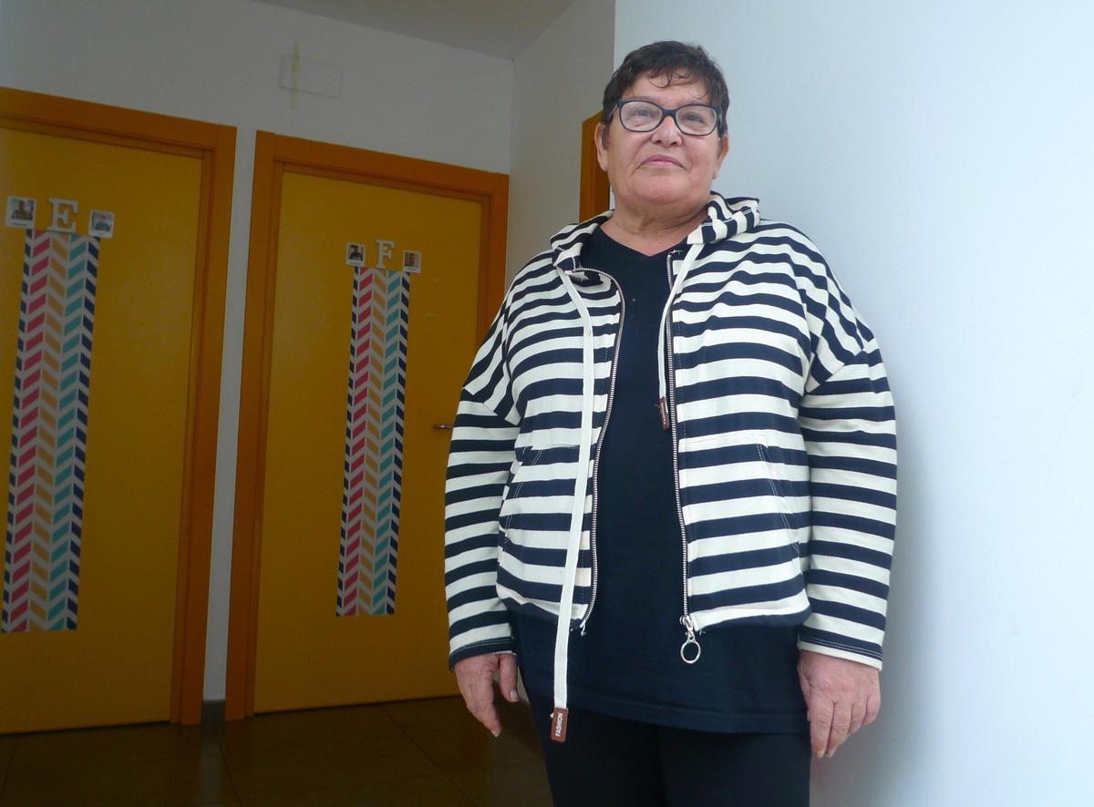 Rosa comparte piso en una vivienda de autonomía de Cáritas.