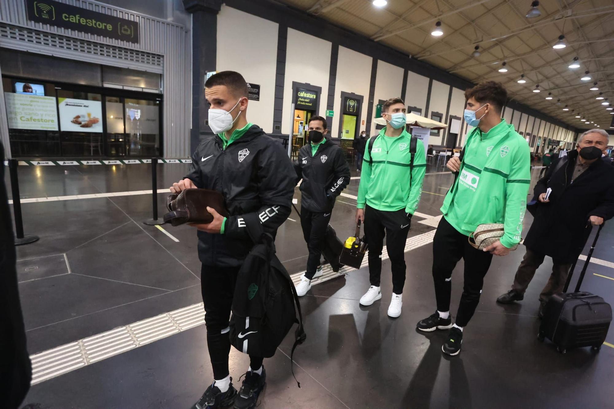 El Elche CF se prepara para el partido con el Real Madrid CF