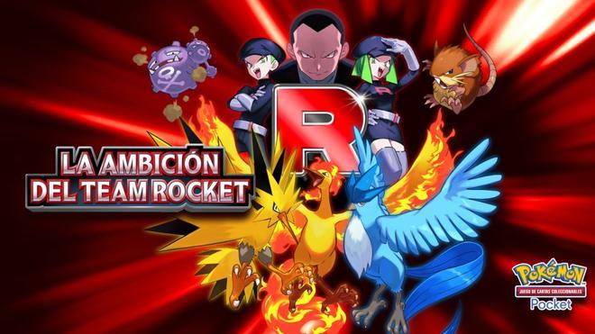 El Team Rocket toma Pokémon Pocket con nuevas cartas y eventos especiales