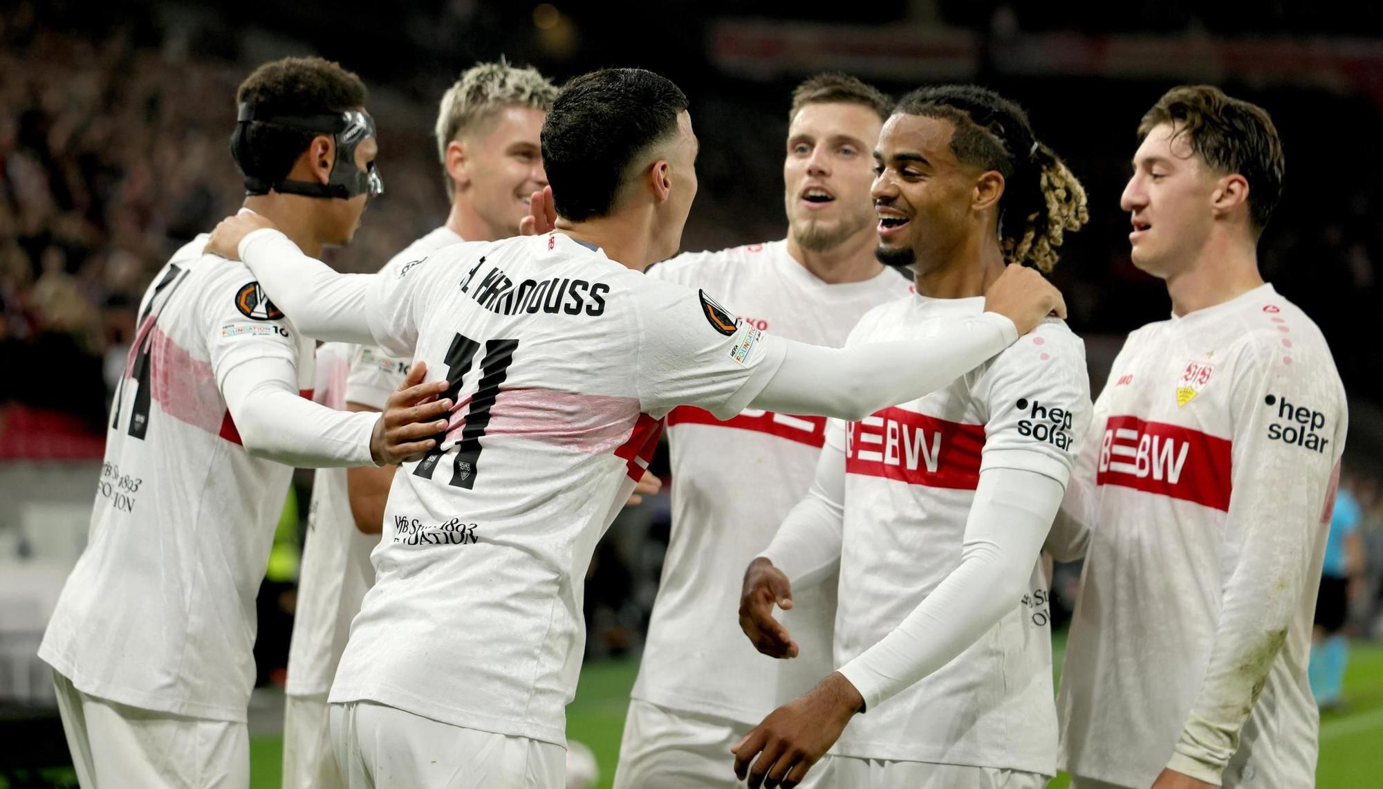 Las imágenes del debut del Celta en Europa League, frente al Stuttgart