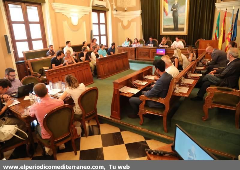 Primer pleno de la legislatura en el Ayuntamiento de Castelló