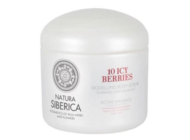 NATURA SIBERICA Exfoliante corporal moldeador 10 bayas del hielo