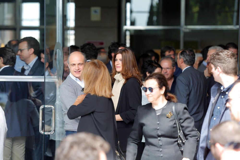 Funeral de Emilio Orta, presidente del Clúster de Automoción valenciano