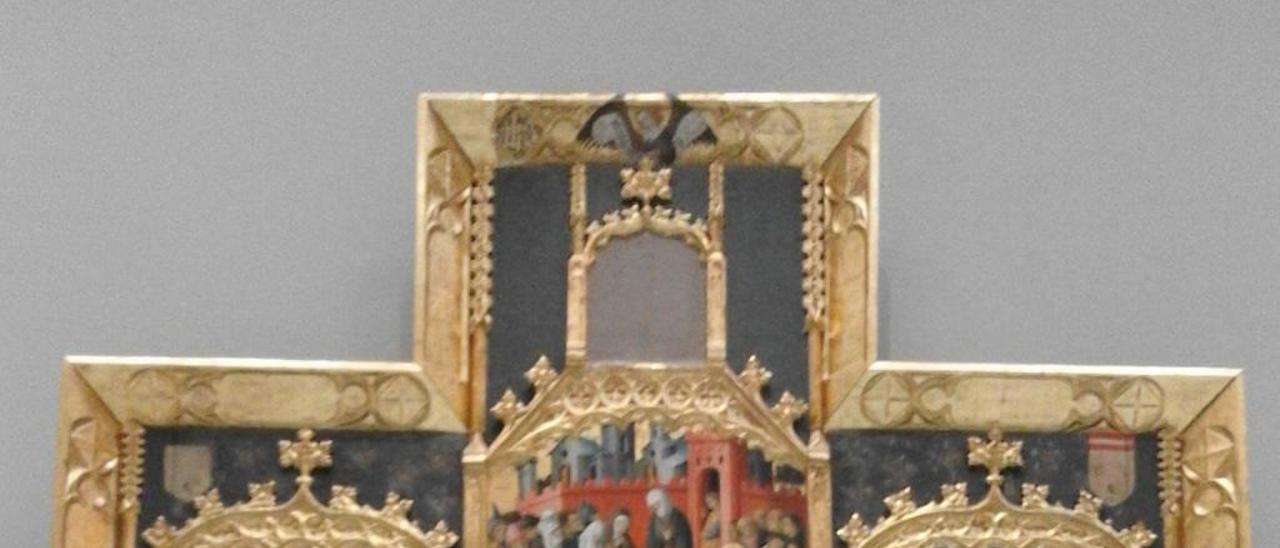 La imagen del retablo.