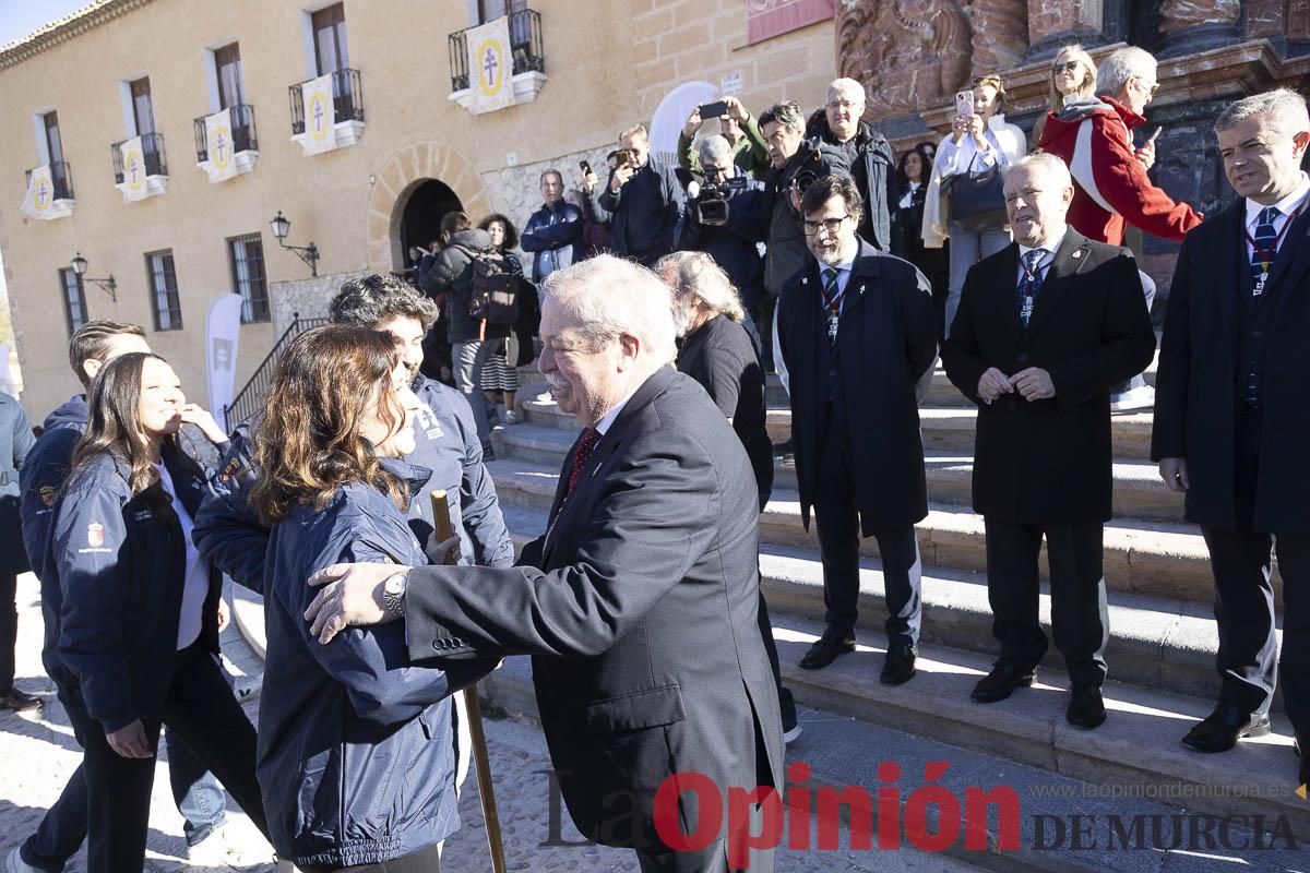 Así ha sido la visita de Isabel Díaz Ayuso a Caravaca de la Cruz