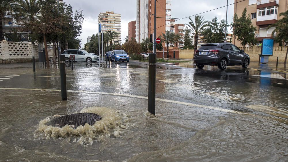 Efectos del Temporal Gloria en la ciudad de Alicante